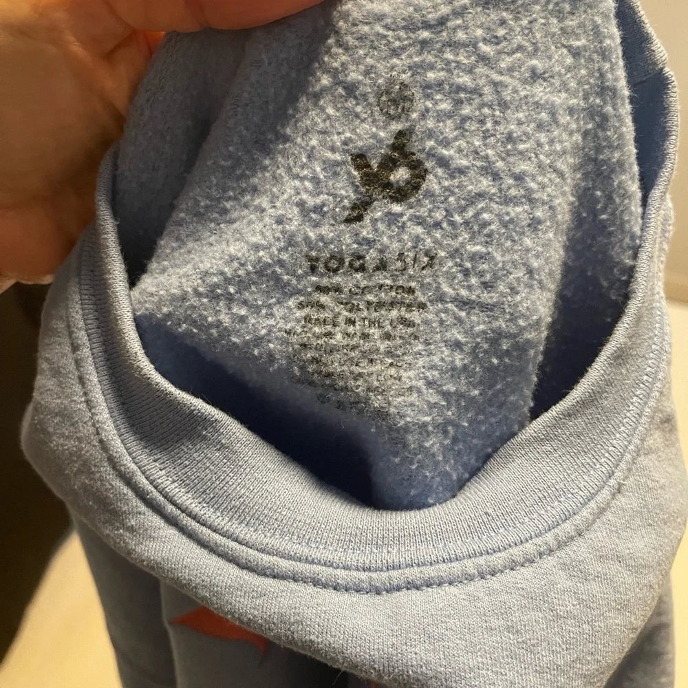 Women’s Blue YogaSix Sweatshirt - Picture 3 of 3